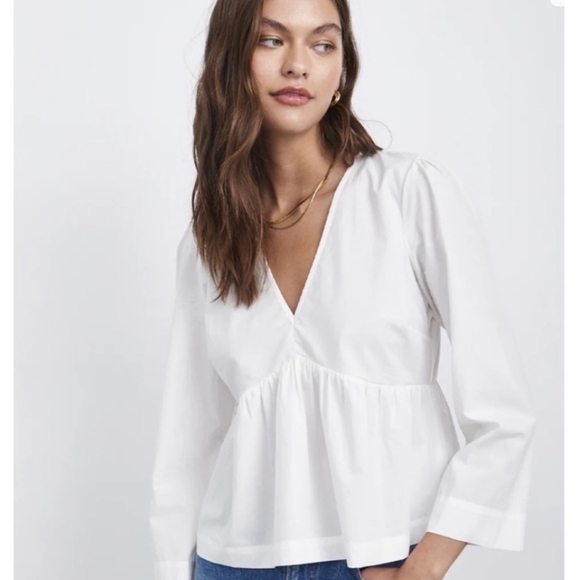 Rails Noella Poplin Cotton Top - Picture 6 of 6